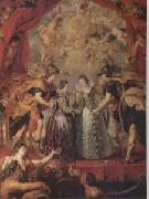 Peter Paul Rubens The Exchange of Princesses (mk05) oil painting on canvas
